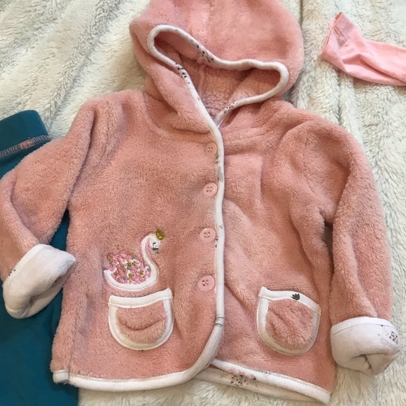 Disney Burts Bees BAby Girl Outfit Bundle 3-6 - Picture 6 of 8